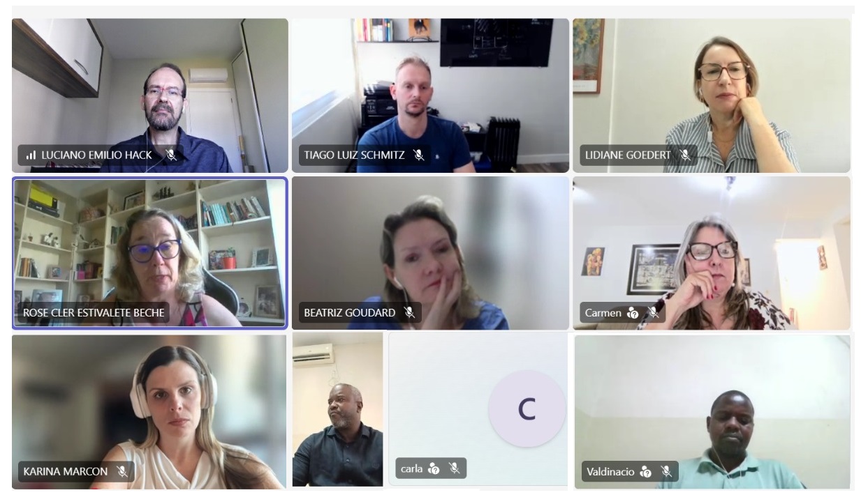 UDESC-CEAD e UP-Maputo alinham estratégias para fortalecer cooperação acadêmica internacional